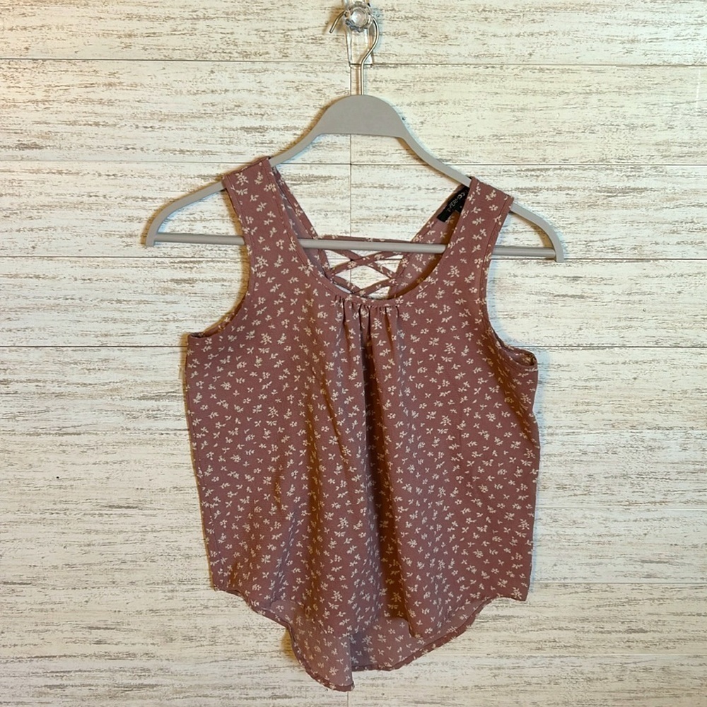 PaperMoon Crisscross Back Blouse | SIZE S